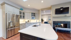 Gourmet Kitchen with Quartz Countertops