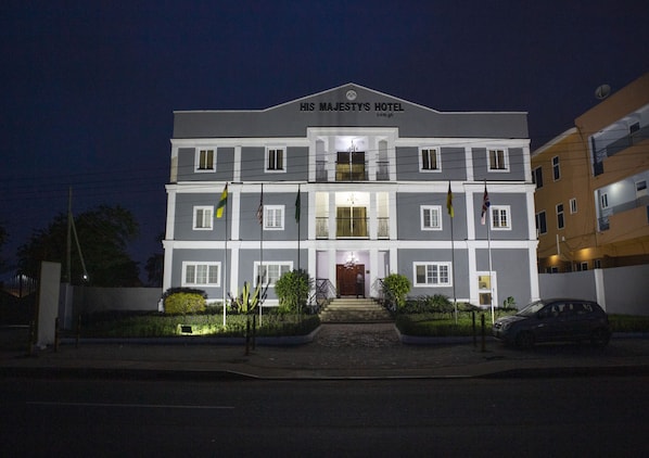 Fassade der Unterkunft