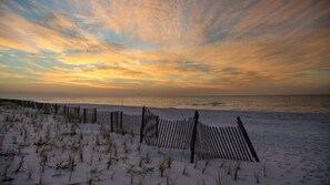 Rise and shine by the beach