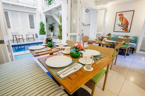 Dining area