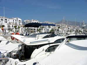 Puerto Banus harbour.