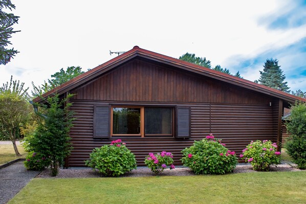 Stugans exteriör [sommar]