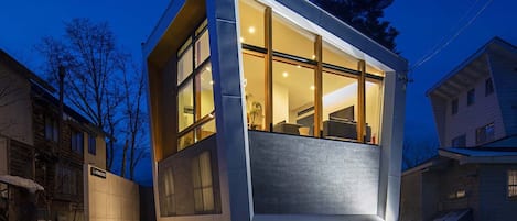 Front of property - evening/night
