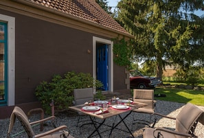 Essplatz auf der Sonnenterrasse