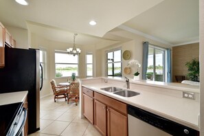 Expansive Views from the Kitchen