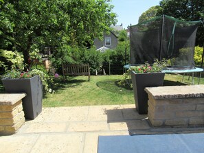 Garden view from the patio.