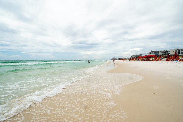 Sugar Dunes West view private beach