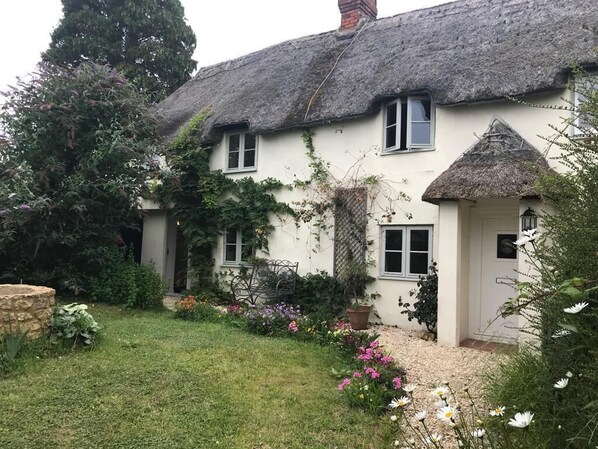Cottage from rear garden gate