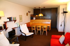 Living room apartment Greppons O 002 in Veysonnaz in Swizterland
