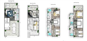 The floor plan of the unit.