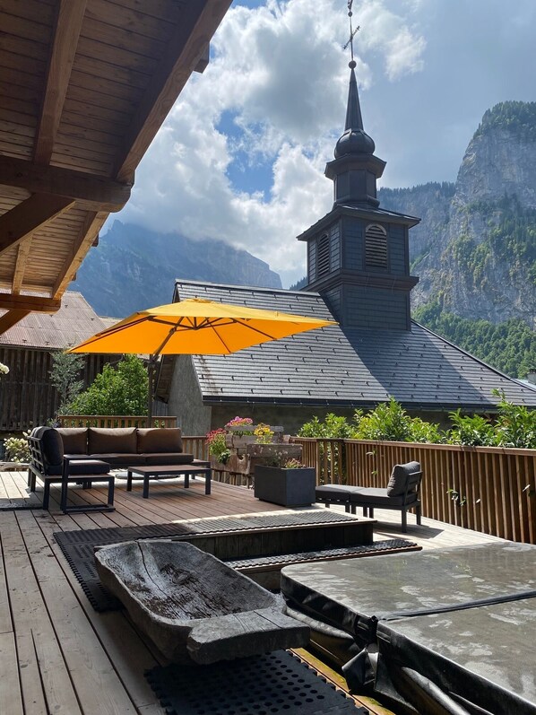 Outside decking