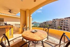 balcony view, terrace, ocean view