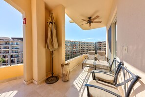 balcony view, terrace