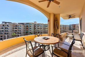 balcony view, terrace