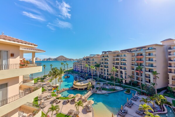 balcony view, terrace, ocean view