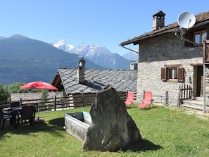 Proprietà, Tetto, Montagna, Catena Montuosa, Alpi, Casa, Villetta, Hill Station, Turismo, Area Rurale