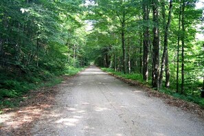 River Road,dead end road with a 7-8 mile stretch  of nature and river view