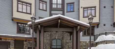 Winter Exterior Entrance