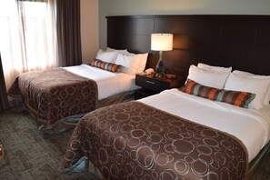 Get a peaceful night sleep in our cozy bedroom.