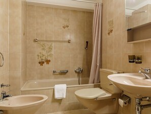 Braun, Zapfhahn, Spiegel, Armatur, Sinken, Eigentum, Bad Sink, Weiss, Badezimmer, Lila