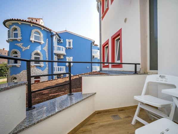 Blue, Property, House, Building, Room, Home, Architecture, Wall, Stairs, Interior Design