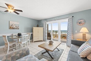 Living Area with Balcony