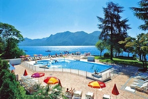 Schwimmbad des Ferienhauses