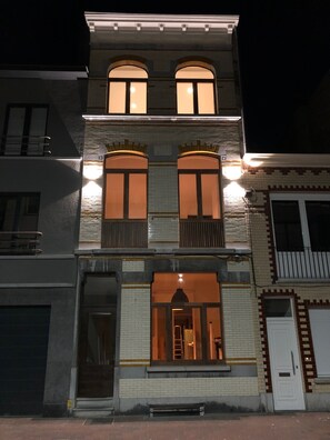 Front of property – evening/night
