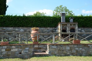 Wall, Stone Wall, Brickwork, Grass, Vacation, House, Building, Estate, Leisure, Garden