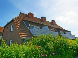 Pflanze, Himmel, Gebäude, Blume, Fenster, Wolke, Natürliche Landschaft, Haus, Grundstueck, Vegetation
