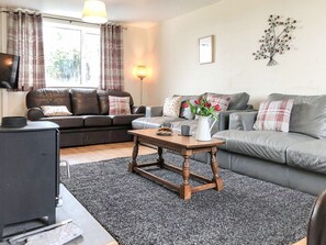Well presented, comfortable living room | Bryn Boda, Nantglyn, near Denbigh