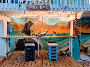 The Tiki Bar common area! 