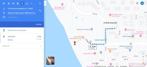 Steps to the beach! 