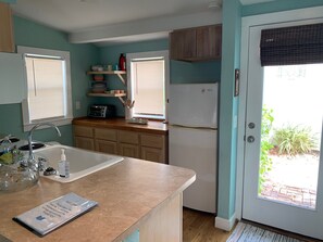 Kitchen filled with all of the amenities. 