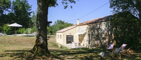 maison coté Ouest / Piscine