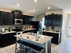 Fully stocked Kitchen to make family meals