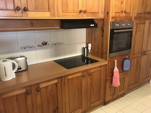 Kitchen with all basic appliances