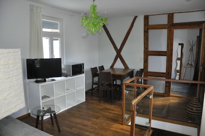 Apartment 3 rooms in historic Hofreite in Karben, near Frankfurt am Main