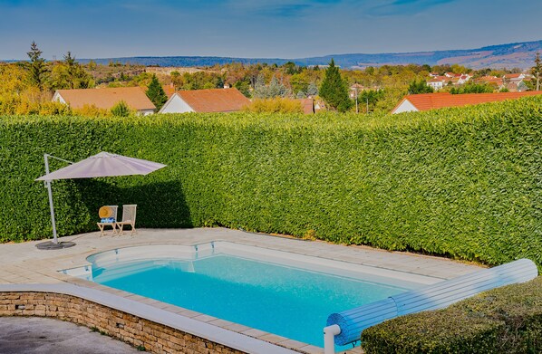 Large heated pool and terrace.