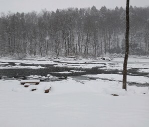 The creek in winter