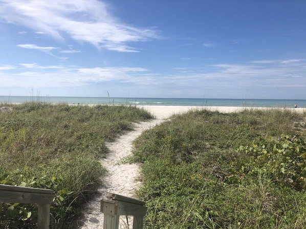 Just steps from beautiful beach!