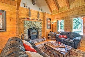 Main Living Space | Wood-Burning Stove