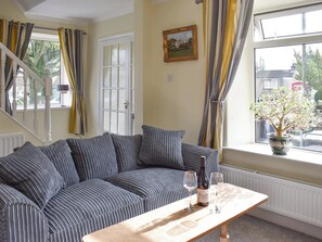 Attractive living area | Grassgarth Cottage, Redmire, near Leyburn