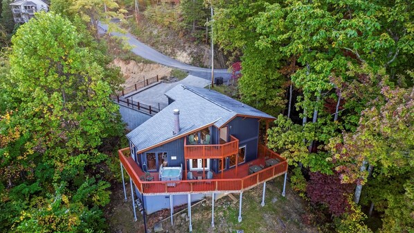 Beautiful view of our property! 