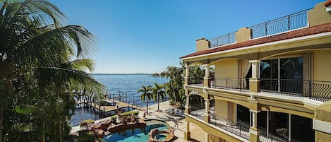 Pool from Balcony