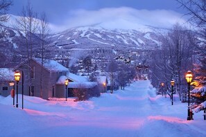 Snowy Downtown Breck