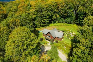 Aerial view of property