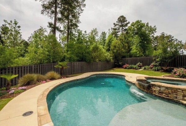 Backyard oasis