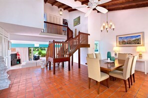 Church Point 4 - The entry foyer leading to an open living and dining area