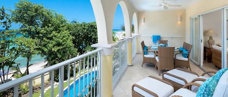 Sapphire Beach 205 - Fantastic outdoor patio view